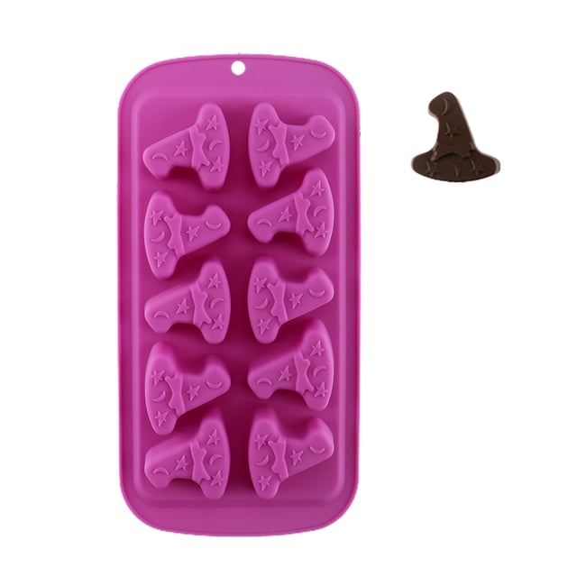 Silicona Para Halloween, Molde Para Pasteles Y Chocolate, Herramienta Para Hornear Para Pudines Diy, Dulces, Chocolates seitruly HA042699-02