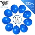 thumbnail image 2 of Matte Royal Blue Balloons - 12 Inch Latex Balloons - 36 Pack, 2 of 7