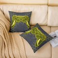 thumbnail image 2 of Erosebridal Geometric Abstract Pillow Cases , Neon Yellow Gamepad Cushion Covers 22x22, Gaming Player Decor, 2 of 6