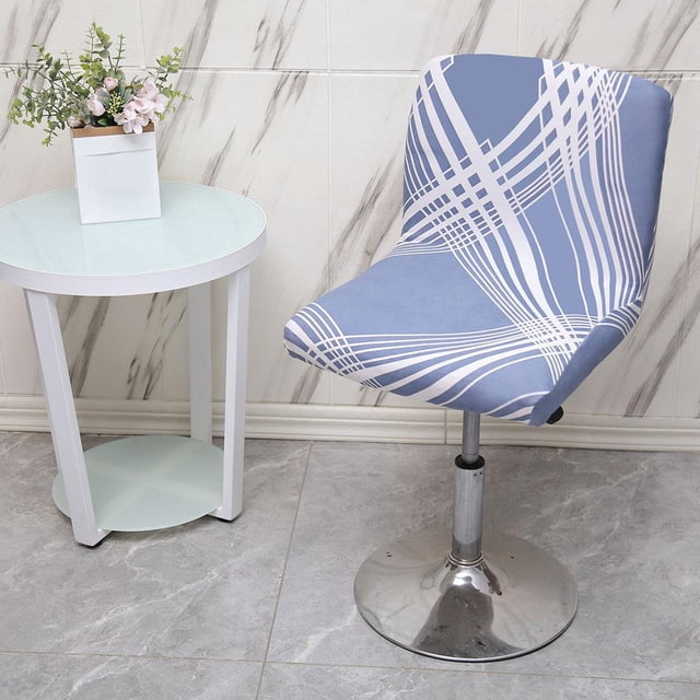 para Sillas , Funda Elástica para Silla, para Silla de Comedor, Taburete , Cojín para Silla para Espalda Corta , mi BLESIY funda para asiento de bar