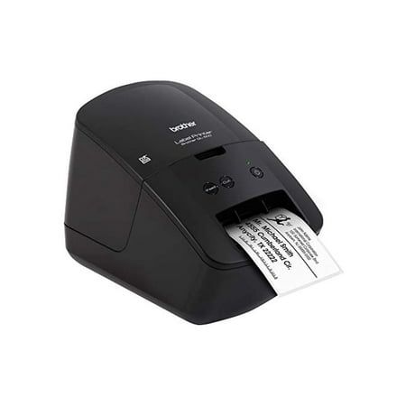 Brother - QL-600 Economic Desktop Label Printer - Black