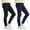 2Pcs(Black+Blue), variant on 1/2 Pack Girls Winter Warm Thicken Fleece Lining Leggings Running Dance Yoga Athletic Leggings Tights Pants, Size 4-12 Years