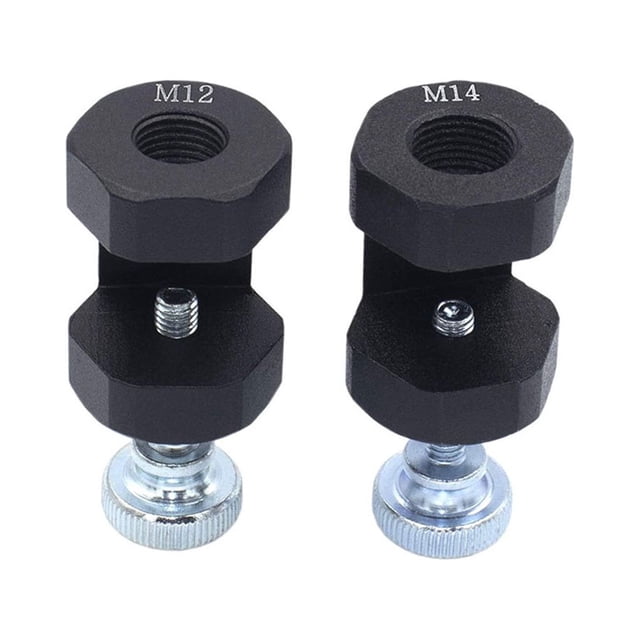 Transemion Car Spark Plug Gap Tool 12mm 14mm Engine Spark Plug Caliper Easy To Professional M12+M14 1Set