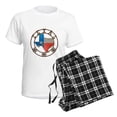 thumbnail image 4 of CafePress - Texas Wrought Iron Barn Art Pajamas - Women's Short Sleeve Print T-Shirt and Pants Light Cotton Pajama Set, 4 of 7