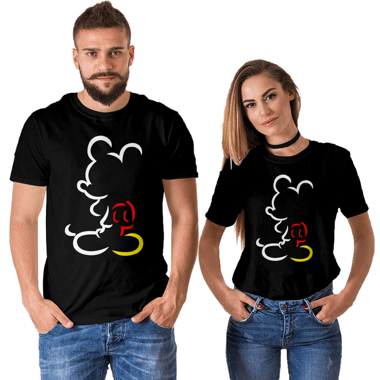 Mickey Mouse Cartoon Family Matching T Shirt Cute Donald Duck Vacation Shirt Personalized Birthday Gift For Kids and Adults L