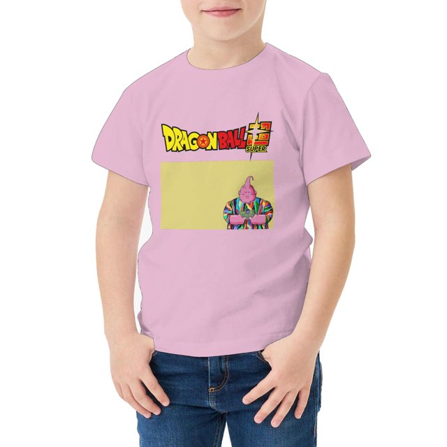 Camiseta Algodón de DBZ para niños