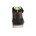 thumbnail image 3 of Beverly Hills Polo Club Toddler Boys Synthetic Hook and Loop Casual Boots, Navy Brown, Size: 9, 3 of 5