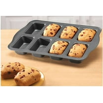 Mini Loaf Baking Pans 8-Cavity, Nonstick Small Cornbread Pan,Tiny Banana Bread Pan,Non-stick Mini Loaf Pan with Dividers, Non-Stick Mini Loaf Baking Pan 8-Well Bakeware