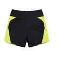 thumbnail image 6 of RYDCOT ‌Women’s High Waisted Period Swimwear Bottoms with Color Block Design, Leakproof & Quick-Dry‌ Yellow, 6 of 6