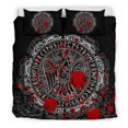 thumbnail image 1 of Viking Bedding Set Raven Celtic Tattoo Blood RLT12, 1 of 6