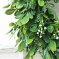 thumbnail image 2 of OUNONA Holiday Door Wreath Green Gar for Front Door and Living Room Christmas Decor, 2 of 8