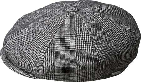 kangol canvas ripley newsboy cap