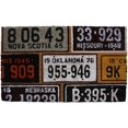thumbnail image 1 of License Plates Vinyl Back Coco Doormat, 18-Inch X 30-Inch, 1 of 2