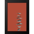 thumbnail image 2 of 1x Studio III 13x18 Black Modern Framed Museum Art Print Titled - Eucalyptus Rust 01, 2 of 5