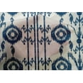 thumbnail image 4 of oneOone Cotton Silk Fabric Paisley|Stripe & Circle Ikat Print Fabric By The Yard 42 Inch Wide, 4 of 4
