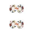 thumbnail image 4 of Almohadillas para auriculares Seitruly 2 piezas funda para orejeras protección auditiva reemplazo Gamer Studio Estampado floral blanco 2Conjunto, 4 of 6