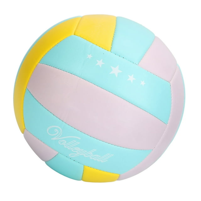 Size 5 Training Volleyball, Impact Resistance Soft Indoor Volleyball Lightweight Multipurpose PVC for Gym for Students