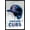 Black Framed Version, variant on MLB Chicago Cubs - Drip Helmet 20 Wall Poster, 14.725" x 22.375", Framed