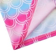thumbnail image 5 of BAOHULU Girls Printed Short Sleeve Swimsuits Kids Rash Guard Two Pieces UPF 50+ Swimwear, 5 of 6