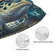 thumbnail image 3 of Fotbe Colorful Plant Turtle Funda de Almohada Decorativa Estilo Occidental, Lujo en Algodón, Fundas para Almohadas King, Cojín Estampado para Decoración del Hogar-16"x24", 3 of 6