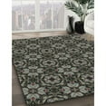 thumbnail image 3 of Ahgly Company Machine Washable Indoor Rectangle Transitional Sage Green Area Rugs, 5' x 8', 3 of 7
