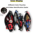 thumbnail image 3 of Small Tool Pouches with Zipper Premium Small Tool Bags Waterproof 1680D Tool Pouch Bags for Men Multipurpose Tool Storage Organizer Premium Heavy duty 4 Pack, 3 of 5