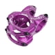 thumbnail image 3 of Potencia corta para bicicleta de montaña, carretera, tubo de dirección de 28,6 mm y 1-1/8 pulgadas, potencia para manillar de 31,8 mm Violeta, 3 of 7
