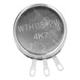 thumbnail image 2 of 20Pcs Potentiometer Assortment Kit Single Turn Carbon Film Rotary Taper Component WTH118‑2W4K7, 2 of 14