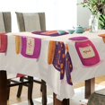 thumbnail image 5 of Yayeee Tablecloths 54" x 54" Rectangle Wrinkle Resistant Party Table Cover, Jam Jars, 5 of 8