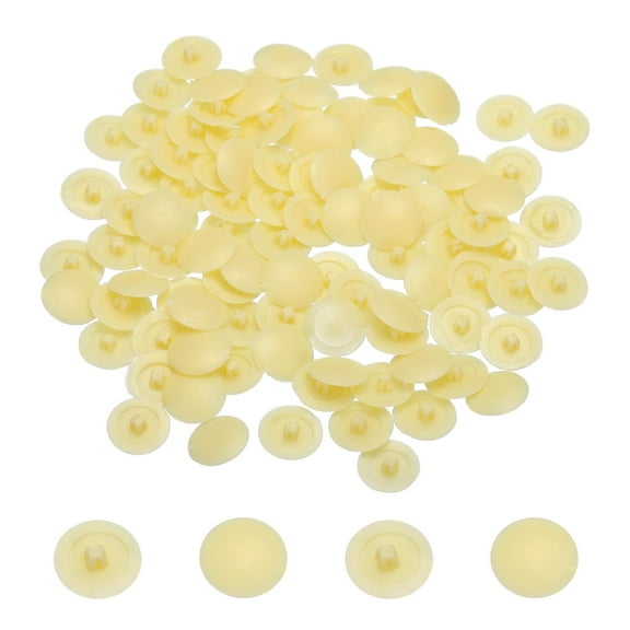Screw Caps, 228Pcs 12mm - Plastic Self-Tapping Screw Cap Covers, Decorative Cover Hole Plug for Diameter 7-8mm Flat Phillips Screw (Beige)