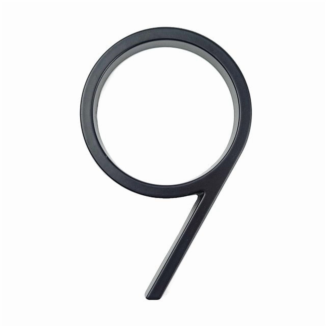 125mm Floating House Modern address number letters Big Modern Door Alphabet Home Outdoor