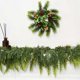 thumbnail image 1 of Ganfancp 1 Pcs 5.9Ft Navidad Cedar Garland Artificial Verde Cedar Garland Faux Cedar Needles Garland para Hogar Chimenea Interior Exterior Fiesta Decoración Ofertas Del Día Liquidación X1 Ratán, 1 of 7