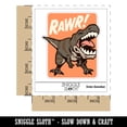 thumbnail image 2 of Tyrannosaurus Rex Rawr Roar Dinosaur Car Window Bumper Water Bottle Phone Tablet Laptop Waterproof Vinyl Decal Sticker Set 5-Pack - Gloss Finish - 3.0", 2 of 7