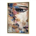 thumbnail image 1 of Designart Portrait d'une jeune femme IV ART MURAL À CADRE FLOTTÉ, 1 of 4