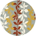 thumbnail image 2 of SAFAVIEH Soho Tyler Floral Wool Area Rug, Blue/Multi, 3'6" x 5'6", 2 of 7