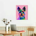 thumbnail image 3 of Nawypu Dog Decor Dog Room Decor French Bulldog Decor Chihuahua Wall Art Dog Wall Art Animal Wall Art Animal Posters Dog Pictures Puppy Canvas Wall Art Pet Art for Pet Shop Decor, 3 of 5