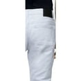 thumbnail image 4 of RAW X Mens Stretch Moto Jeans, White, 33X32, 4 of 6