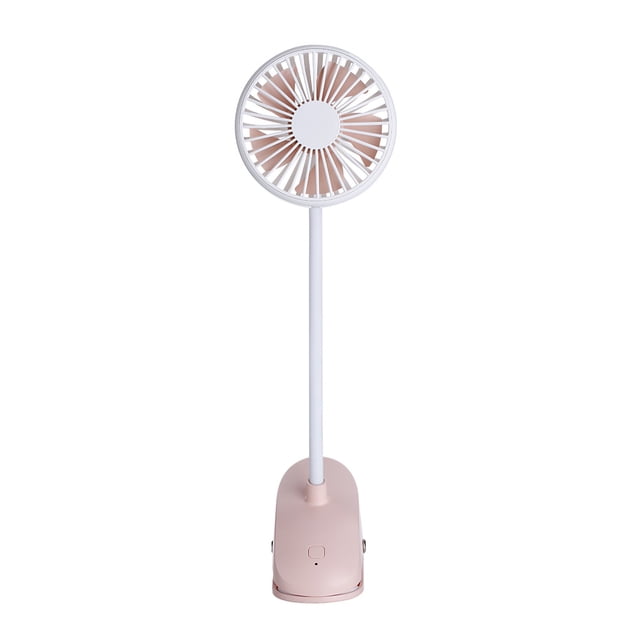Ventilador con clip recargable USB portátil Ventilador de escritorio Flexible Mini