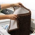 thumbnail image 5 of Muddy Mat® AS-SEEN-ON-TV Tapete para puerta y alfombra para mascotas de microfibra altamente absorbente, área lavable gruesa antideslizante y tapete de baño de chenilla suave para cocina, baño, dormit, 5 of 5