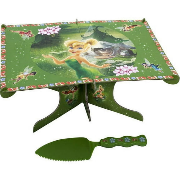 Wilton's Disney Fairies Cake Stand with Server