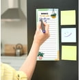 thumbnail image 6 of Inkdotpot Pack of 6 Funny Magnetic Dry Erase List For Fridge, Wipe Clean w/ NoStain, Quick Notes Shopping & Grocery List Whiteboard for Fridge, 8.75" x 3.8"(House Plants), 6 of 6