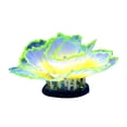 thumbnail image 2 of mdesiwst Aquarium Artificial Coral Silicone Coral Figurine Fish Tank Decor Glow-in-The-Dark Faux Coral with Suction Cup Underwater Landscape for Betta Fish Tank, 2 of 8