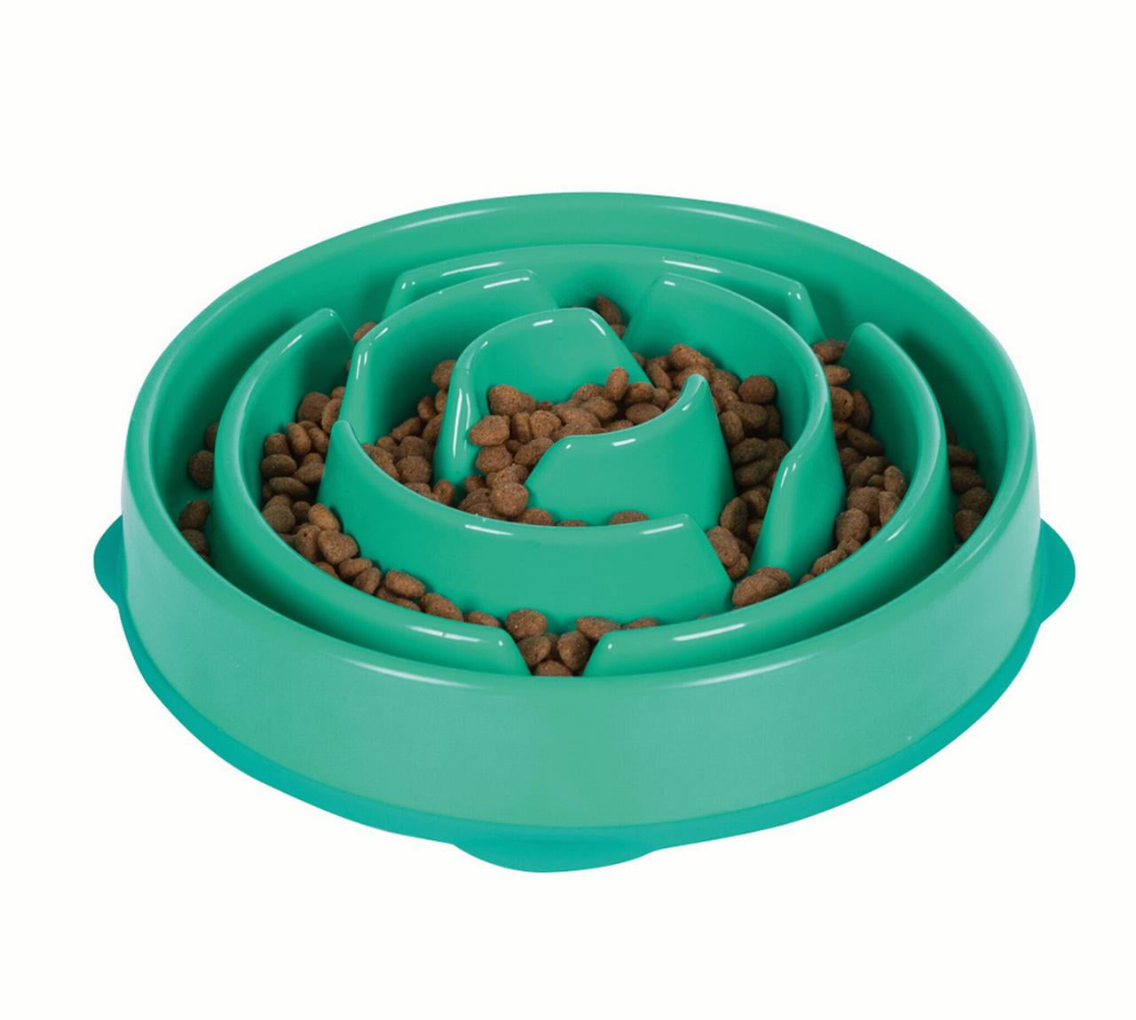 metal maze dog bowl