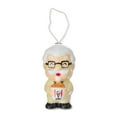 thumbnail image 2 of KFC Colonel Sanders Decoupage Holiday Ornament, White, Plastic, Collectible, by Ruz, 2 of 5