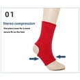 thumbnail image 3 of Manchon de Compression pour Cheville Confortable Flexible Multifonction pour Boxe Sports Extérieurs, 3 of 7