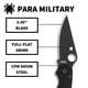 thumbnail image 3 of Cuchillo Plegable Spyderco Para Military 2 con Hoja CPM S45VN de 3.4", 3 of 5