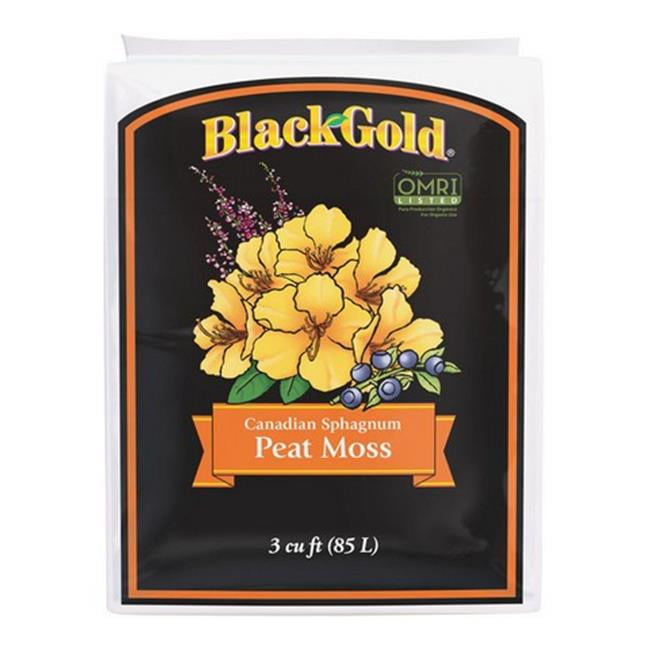 Black Gold 1110102.CFC003P 3 cu. ft. Peat Moss