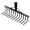 B, variant on Eqslft Rake Head Replacement,Heavy Duty Metal Grass Rake Lawn Tool with 9 Tines for Garden and Yard Leaf Removal,Sturdy Steel Garden Rake Suitable for Landscaping and Lawn Care