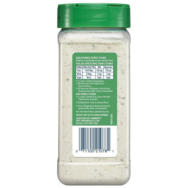 Seasoning Shakers  Hidden Valley® Ranch