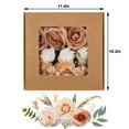thumbnail image 7 of Artificial Flowers,Artificial Roses Combo Box Set,  Nude Color Silk Faux Flowers with Stems for Bridal Bouquets DIY Centerpieces Decoration Floral Arrangements Party Baby Shower Home Cake Decor, 7 of 7